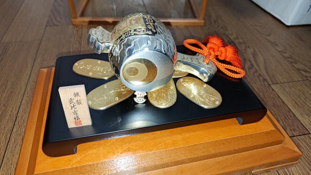 武比古作 銀製 小判古鎚 2.3号