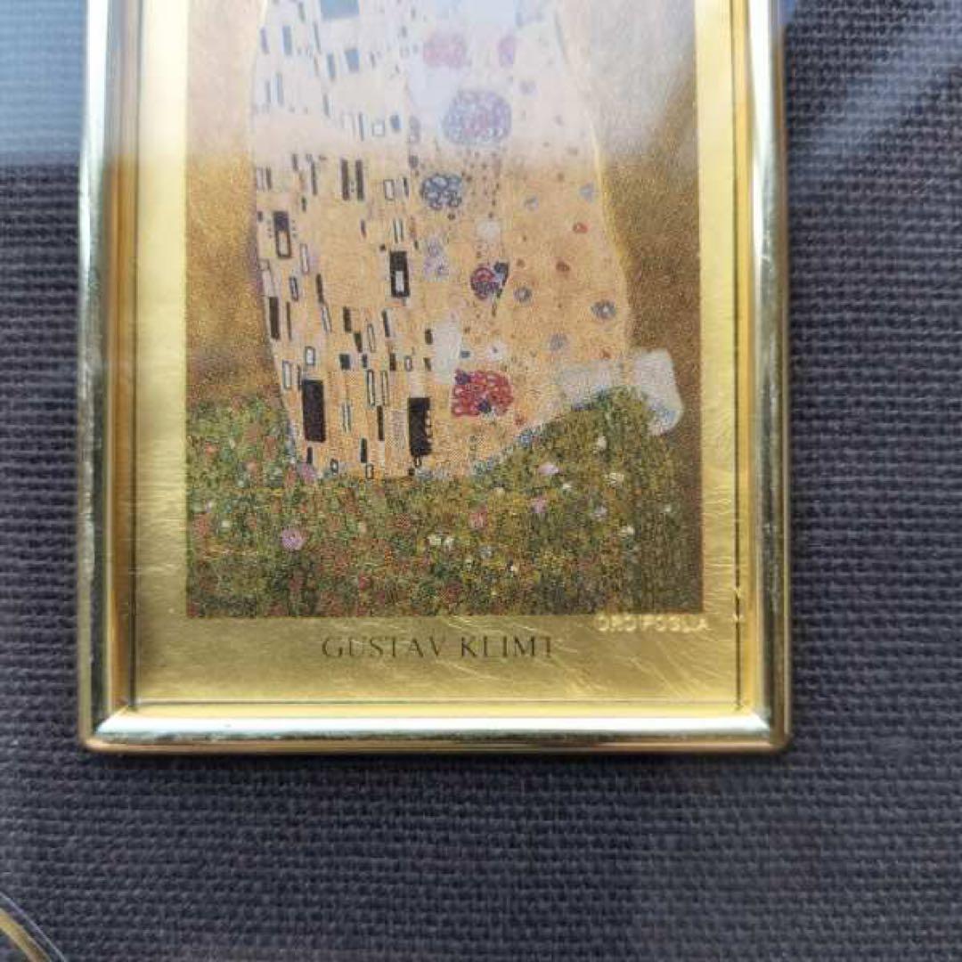 ◎イタリア　23金　クリムト　3Dアート　希少品　高級インテリア