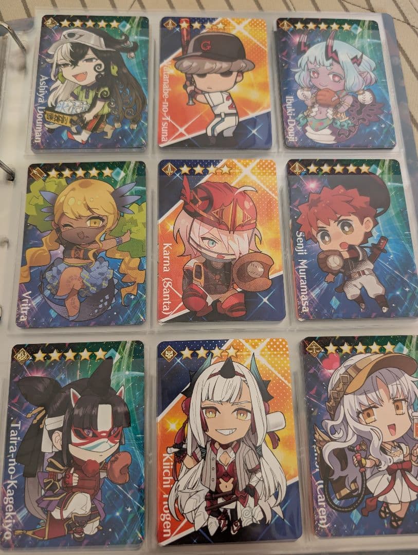 野球カード　fgo　Quick　コンプリートまとめ売り