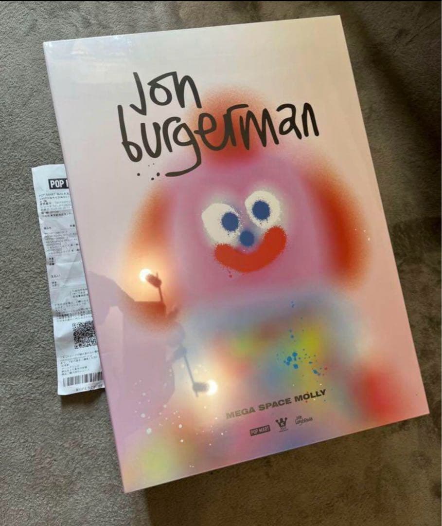 アイドル MEGA SPACE MOLLY 400% Jon Burgerman