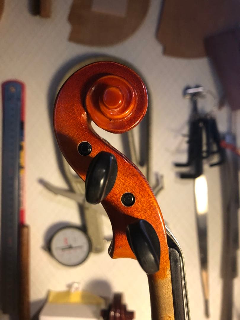 【駒&魂柱調整済】Suzuki分数バイオリンNo280 1/16 1991