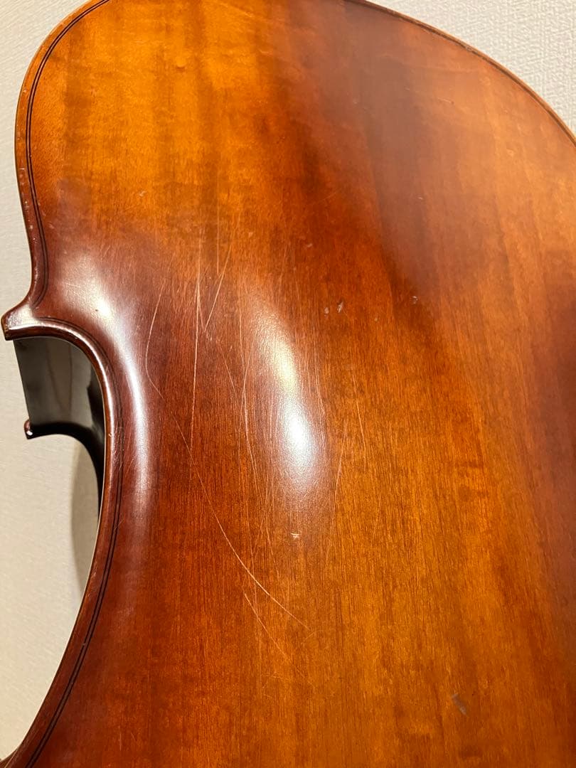 スズキ　チェロcello No72 4/4 1980年製造　もうすぐモダンチェロ