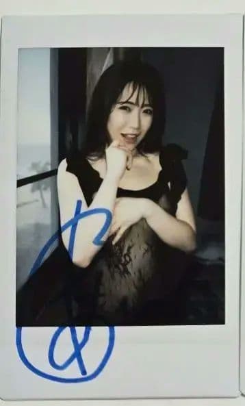 一乃あおい サイン入り チェキセット