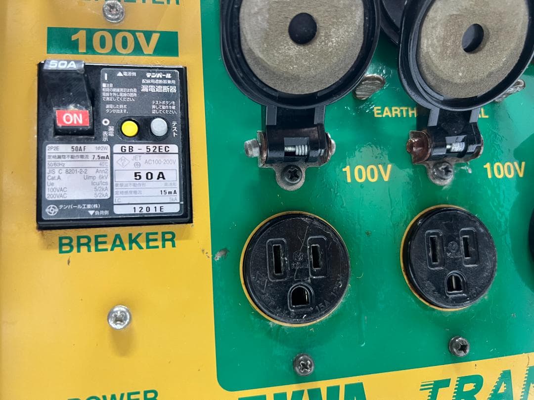 HATAYA ハタヤ HLV-05A トランス 5KVA 【中古品】81DD2