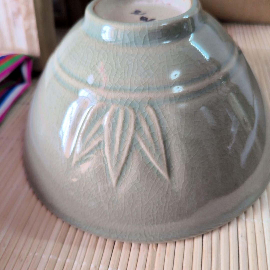 【極美品】楽善斎 李方子 高麗焼 青磁茶碗