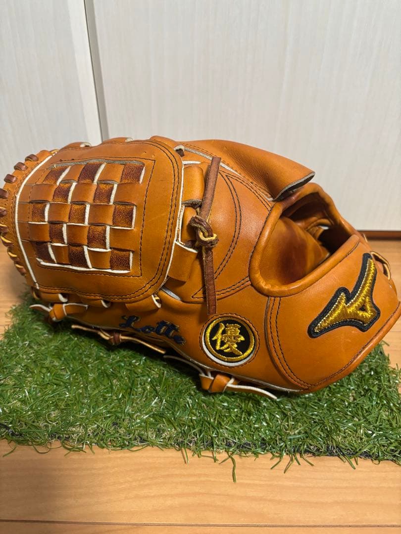 プロ支給品　実使用　植松優友　千葉ロッテマリーンズ　ミズノプロ 投手　ミズノ