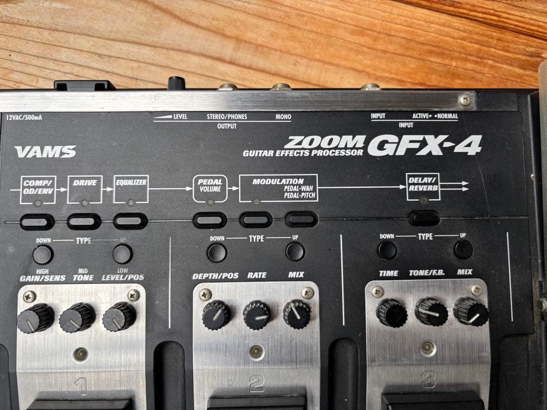 ZOOM GFX-4 ギターエフェクター