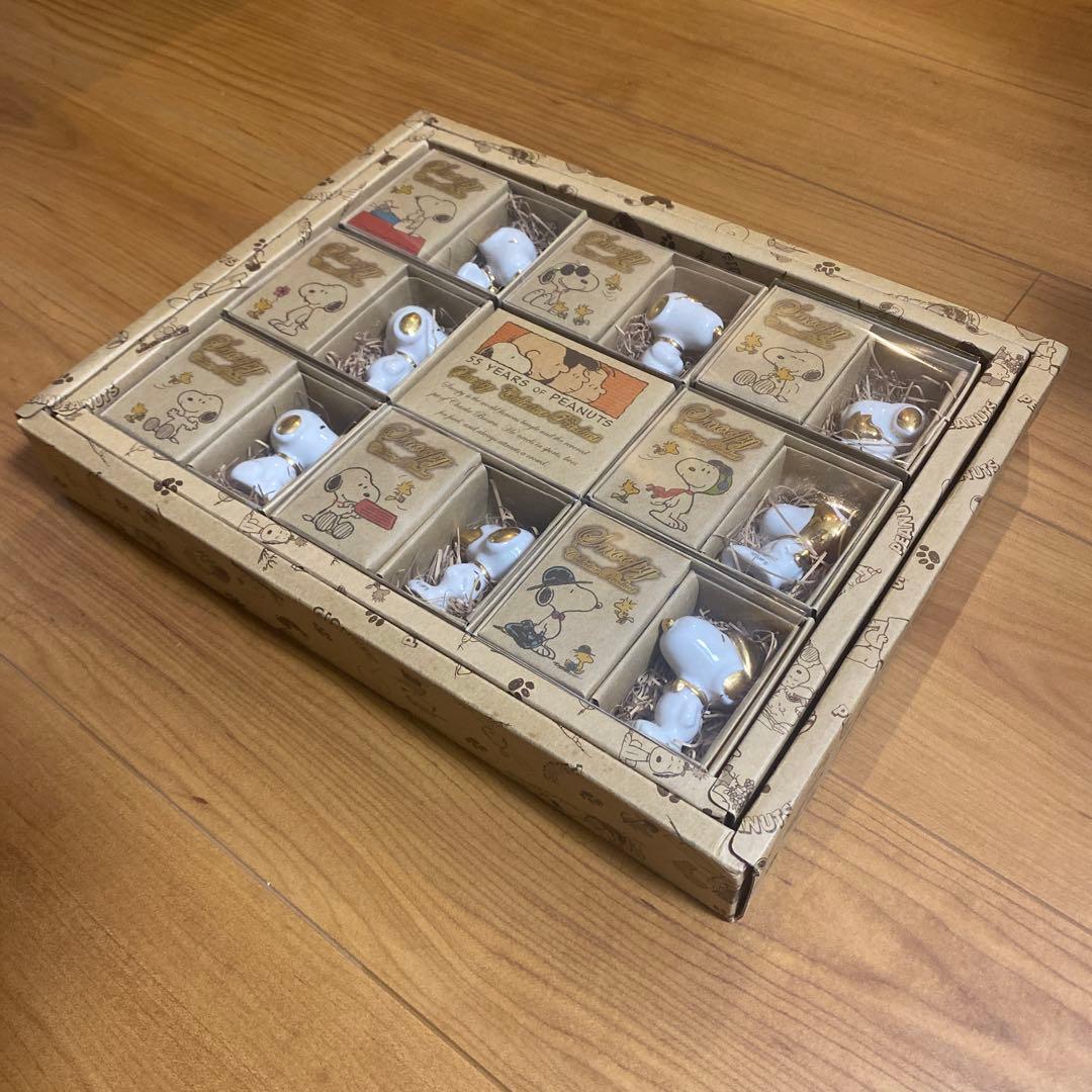 スヌーピー 陶器 ミニチュア　レア　8点セット