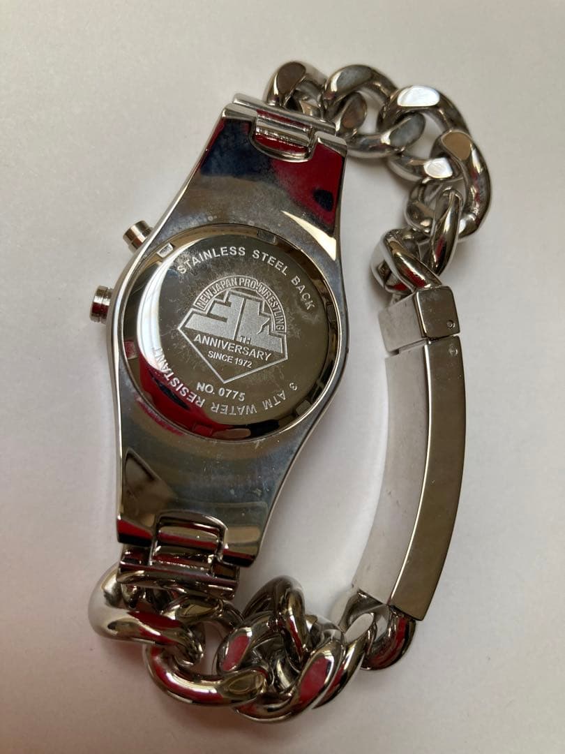 【新品・未使用】 新日本プロレス創立30周年記念腕時計　2002.5.2発売