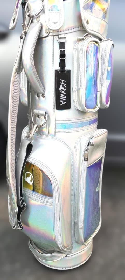 希少　HONMA GOLF クリア キャディバッグ　8インチ　ホログラム