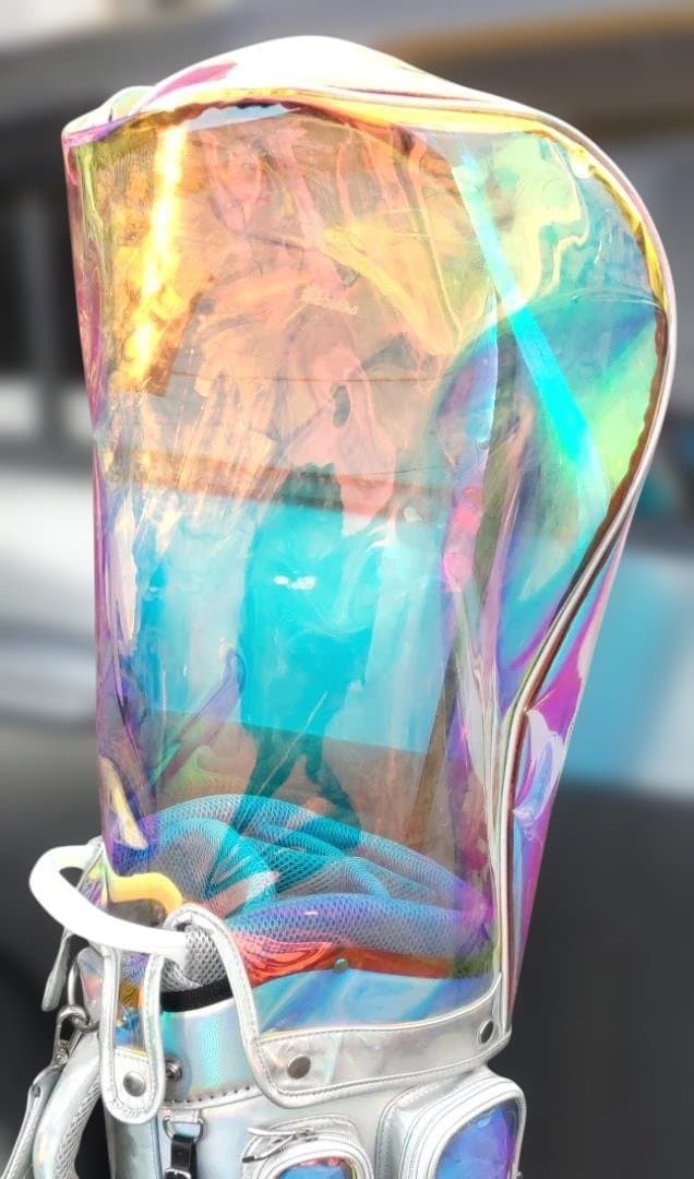 希少　HONMA GOLF クリア キャディバッグ　8インチ　ホログラム