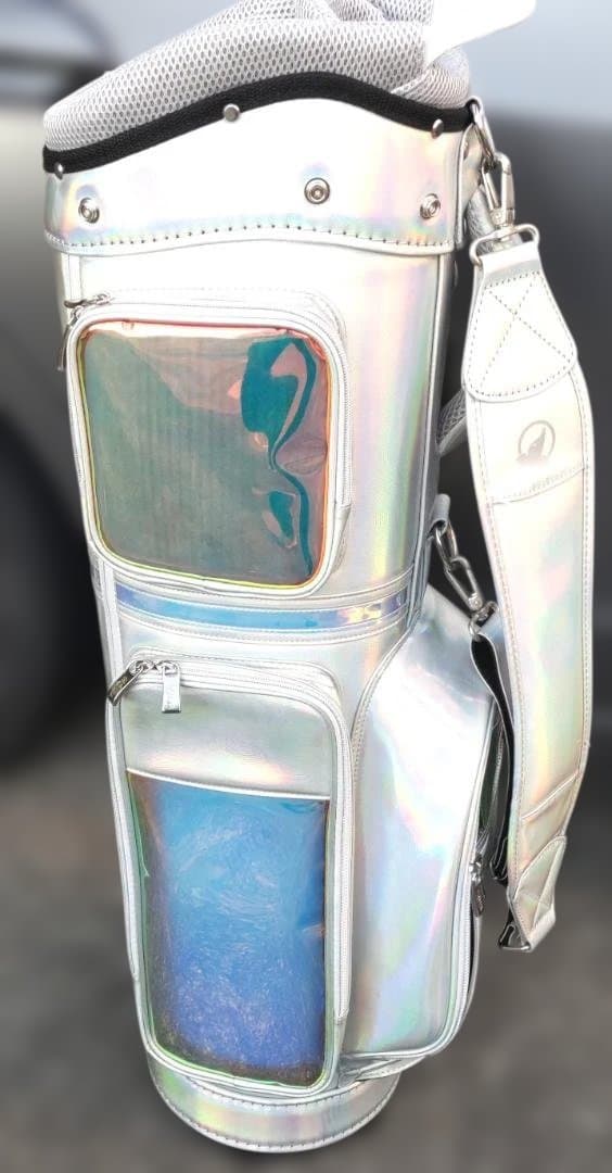 希少　HONMA GOLF クリア キャディバッグ　8インチ　ホログラム