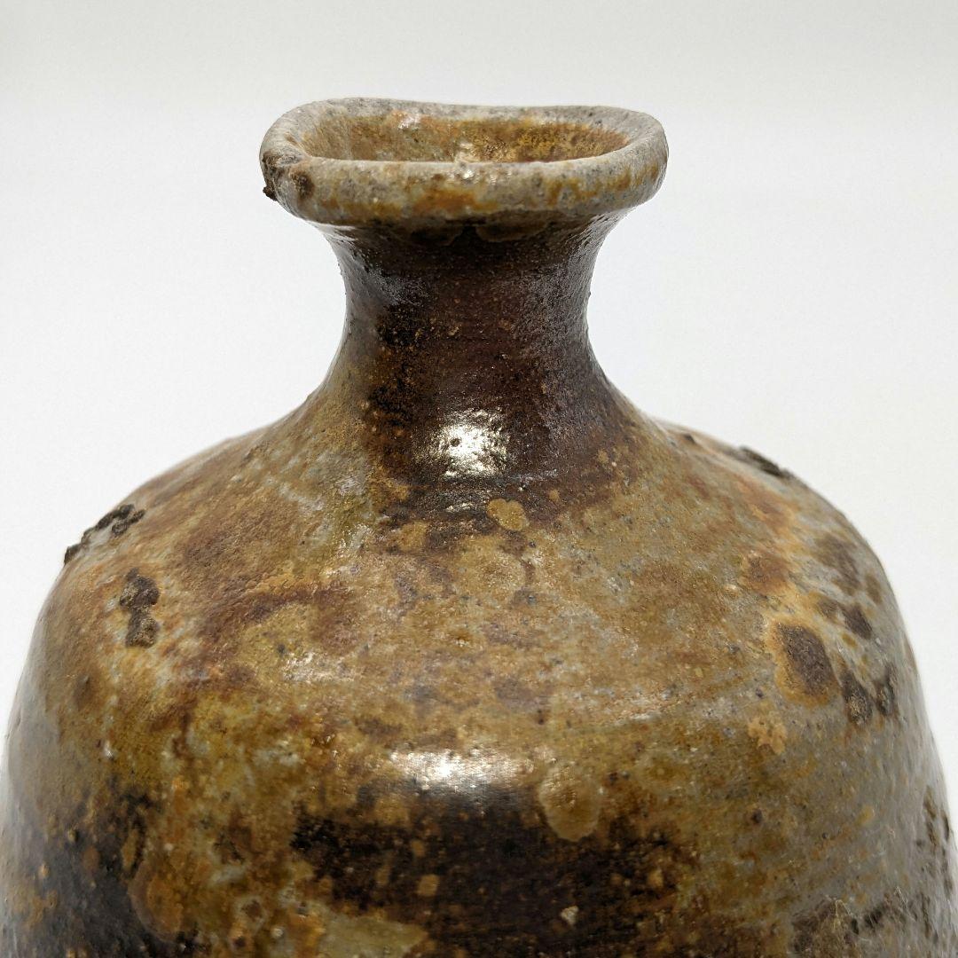 岡山県重要無形文化財 松井與之 備前焼 徳利 合箱 とっくり 酒器 食器 工芸品