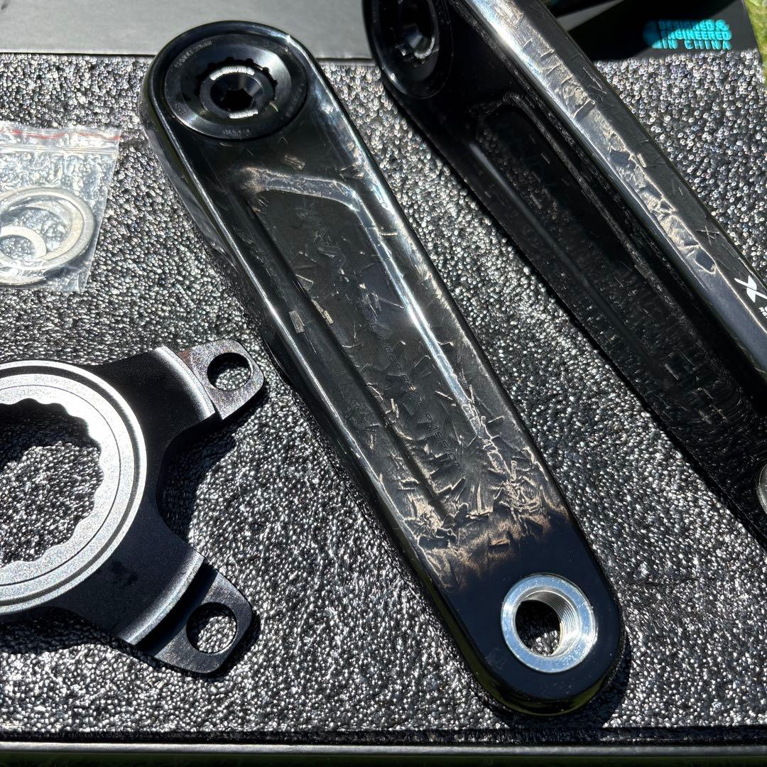 LEXON カーボンクランクアーム 165mm 24mm