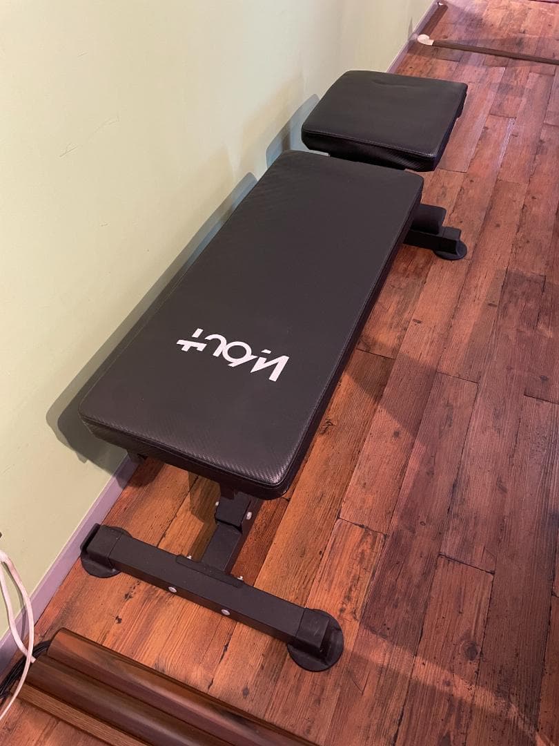 WOUTトレーニングベンチ＆ダンベル