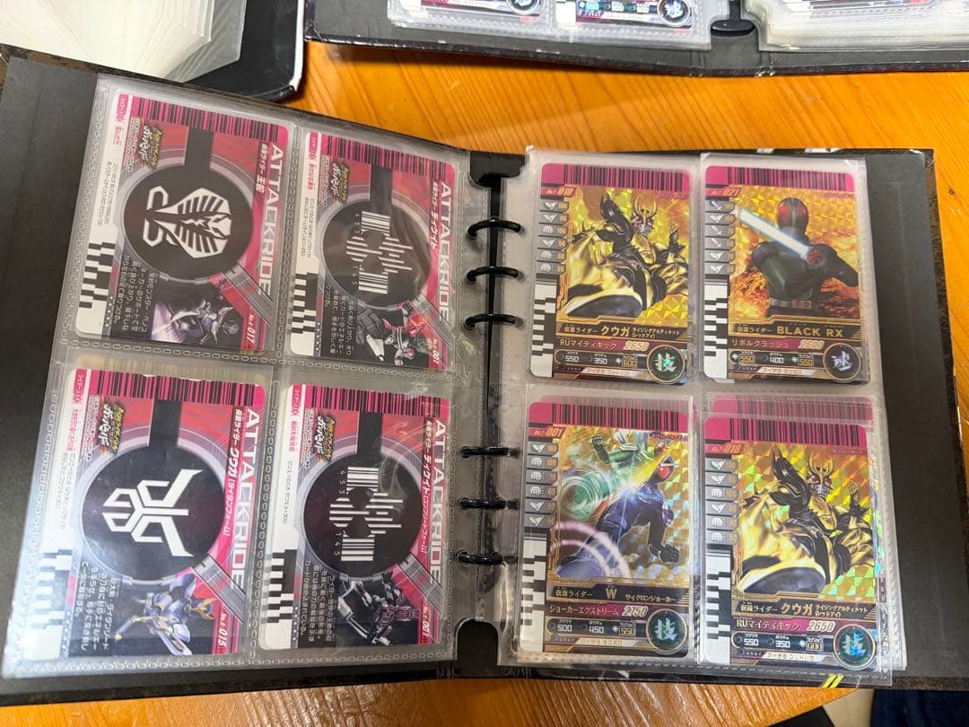 仮面ライダー　ガンバライド　ゴールドコンプ他多数カードとカードバトル機