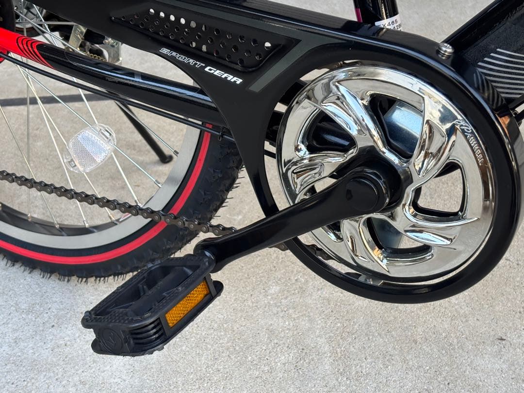 はる　BRIDGESTONE 子供用自転車 24インチ　ブラック／レッド