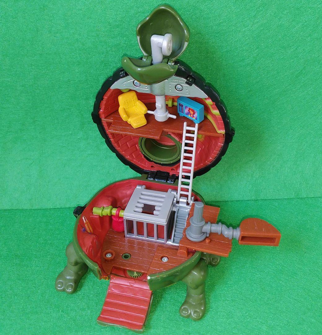 ミュータント　ニンジャ　タートルズ　ミニタートルズ　レオナルドベース　フィギュア