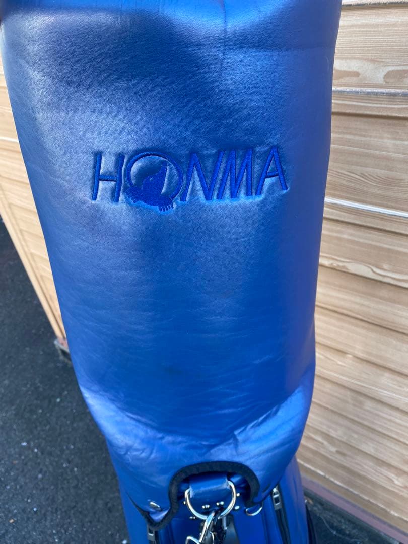 HONMA ホンマゴルフ キャディバッグ ブルー 8型 5分割 軽量 本間ゴルフ
