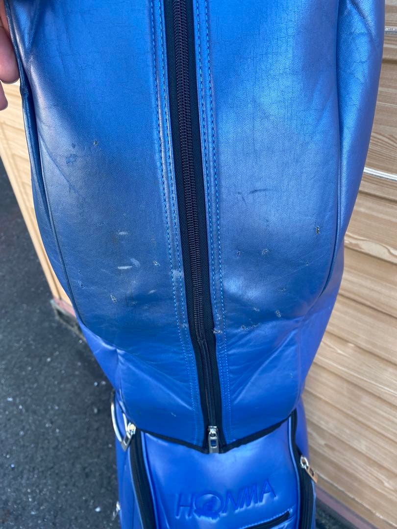 HONMA ホンマゴルフ キャディバッグ ブルー 8型 5分割 軽量 本間ゴルフ