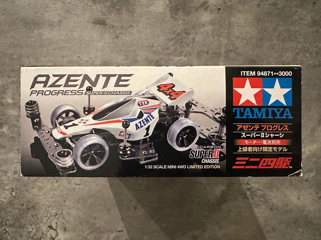 ミニ四駆 アゼンテ プログレス (スーパーIIシャーシ) 94871