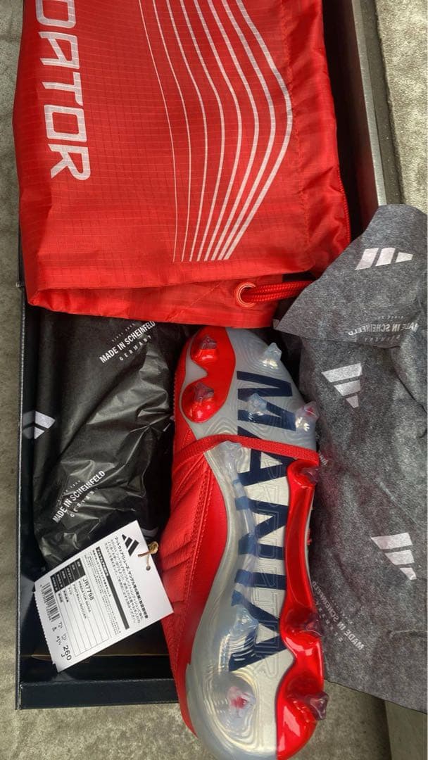 ADIDAS プレデター マニア FG 28.5cm