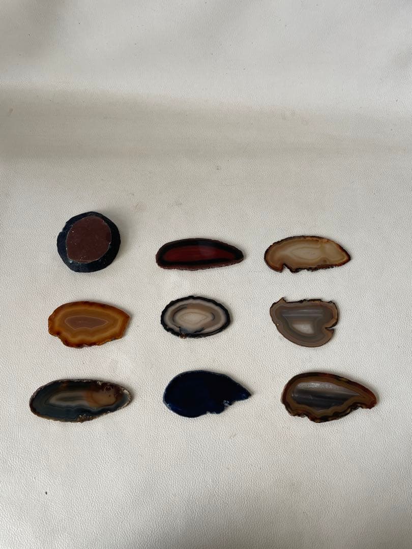 原石 天然石 鉱物 スライス コースター プレート トレイ アクセサリープレート