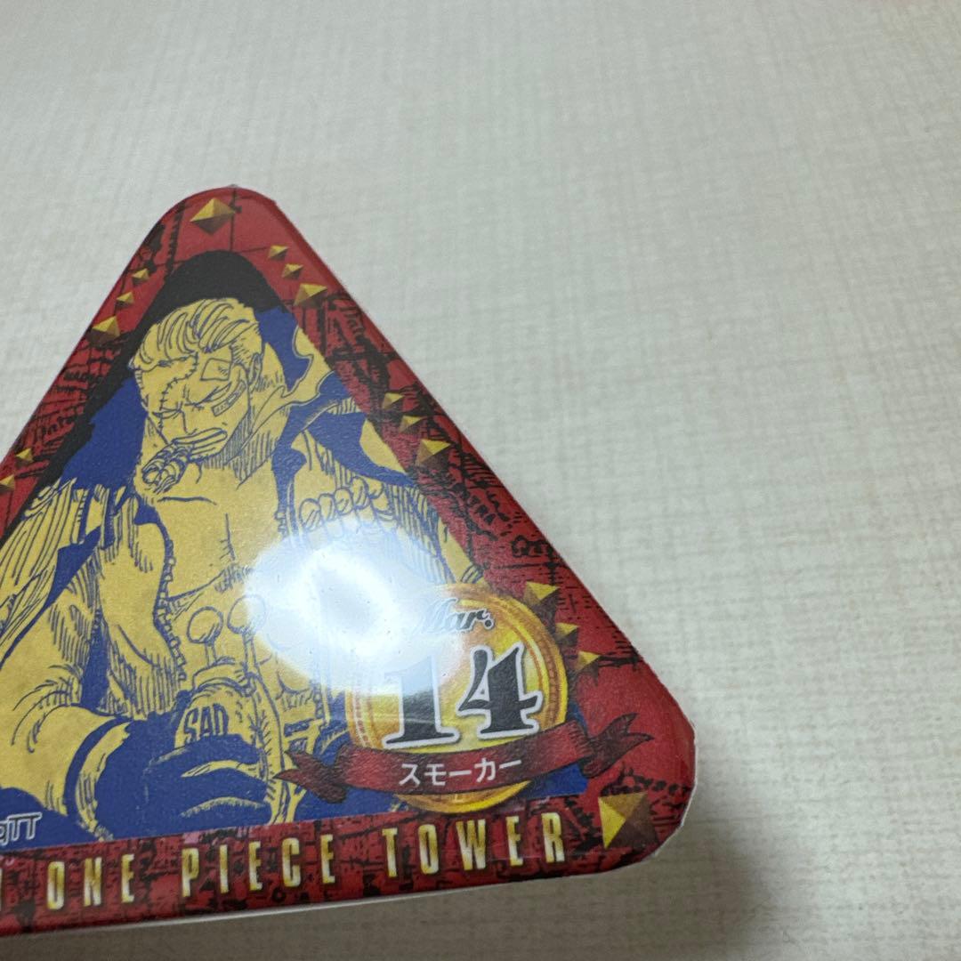 ワンピースタワー限定 トンガリバースデー缶バッジ スモーカー 3/14 未使用