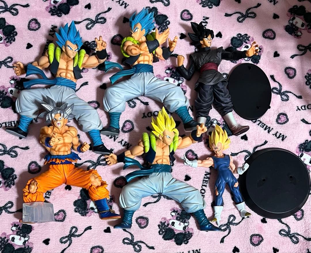 ドラゴンボール 一番くじ フィギュア ゴジータ 超サイヤ人ゴジータ ベジータ 他