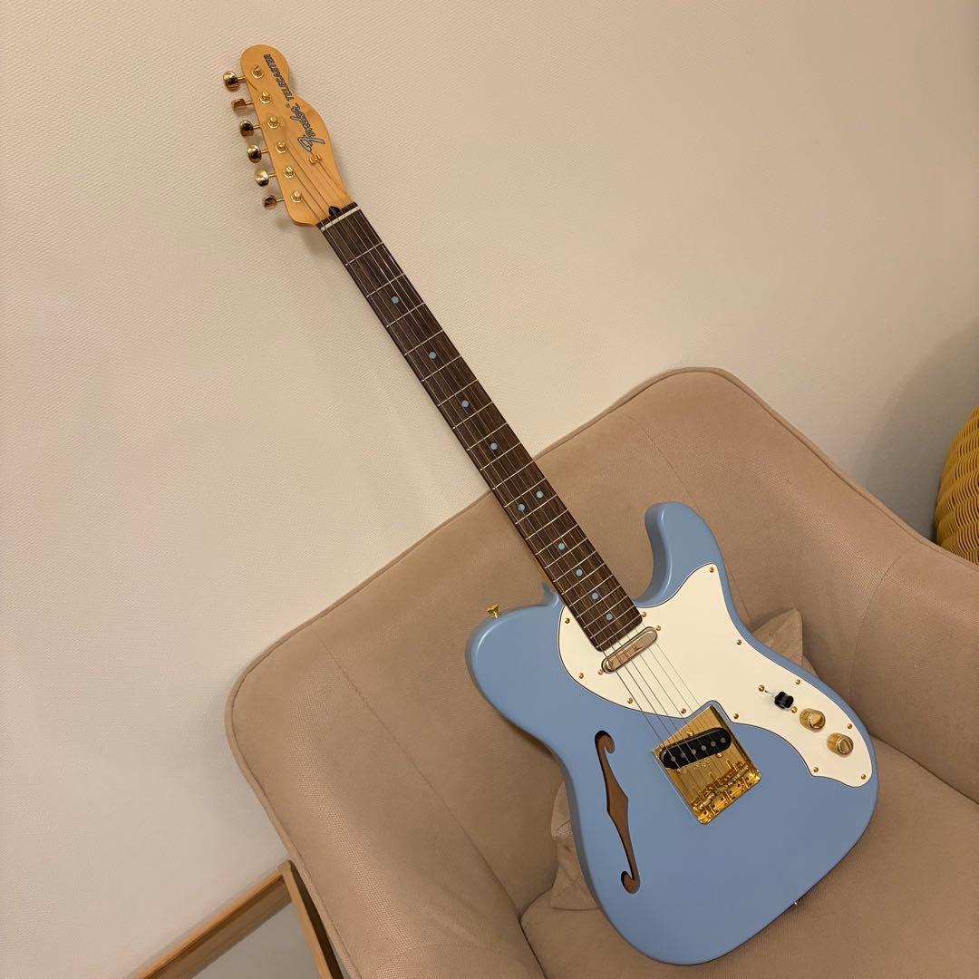ギター FENDER Thinline Kusumi Telecaster Blue