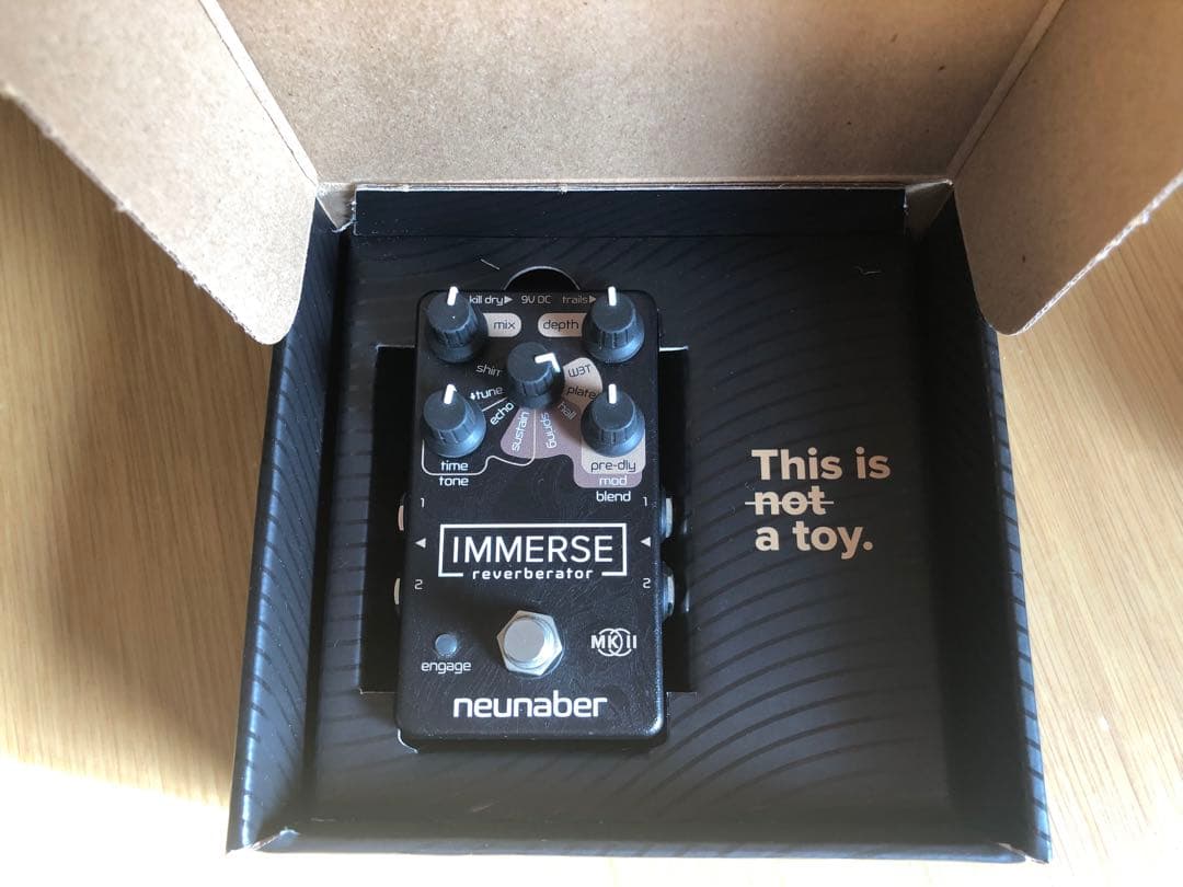 【ジャンク】Immerse Reverberator MkII リバーブ