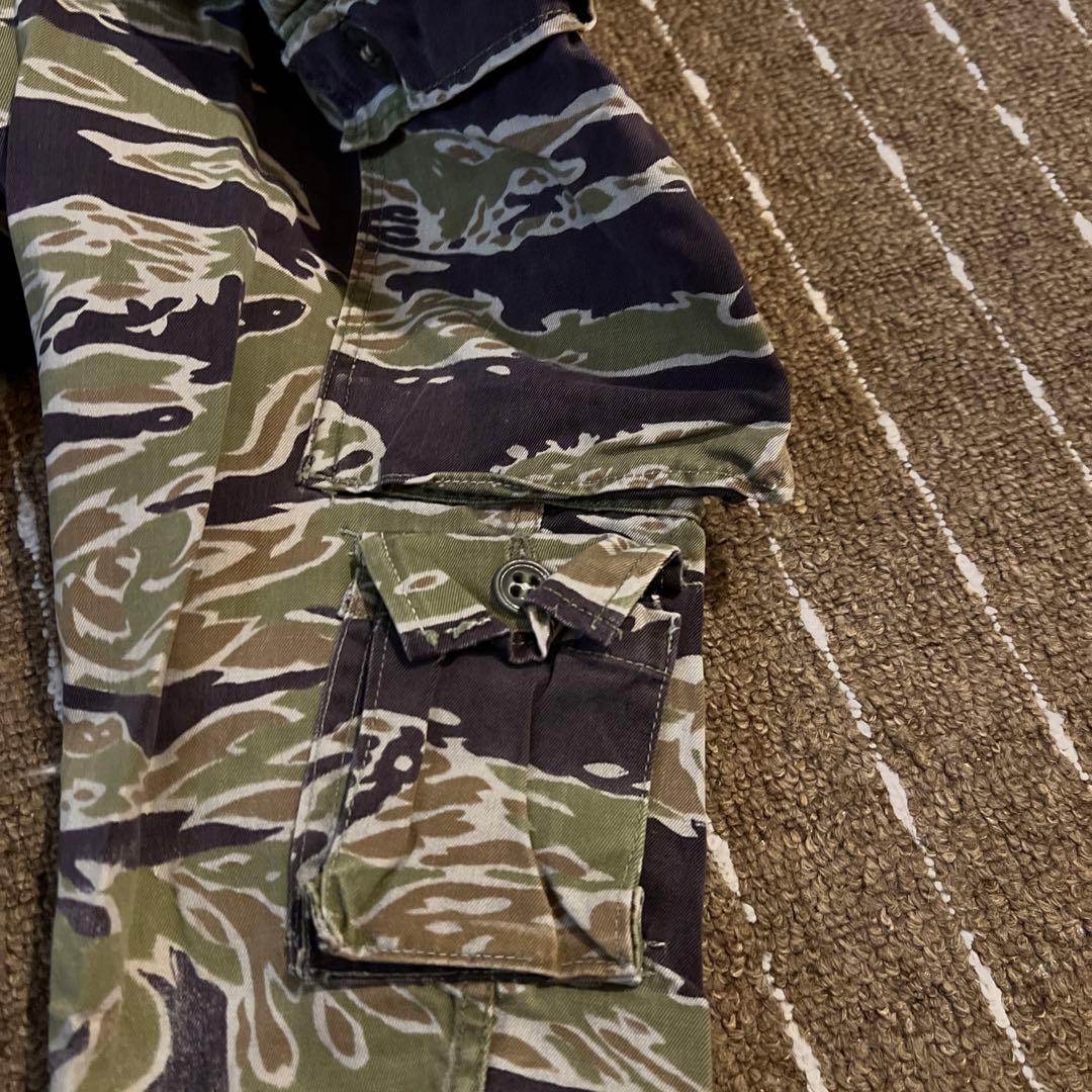 60S 実物　ベトナム戦　タイガーストライプ　パンツ　SOG 特殊部隊