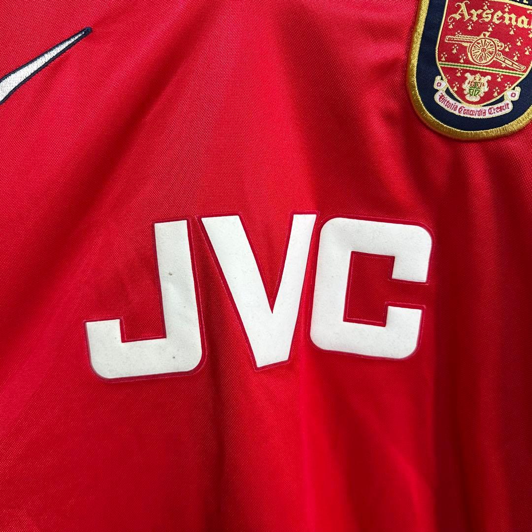 1998 nike 古着 アーセナル ゲームシャツ Mサイズ JVC