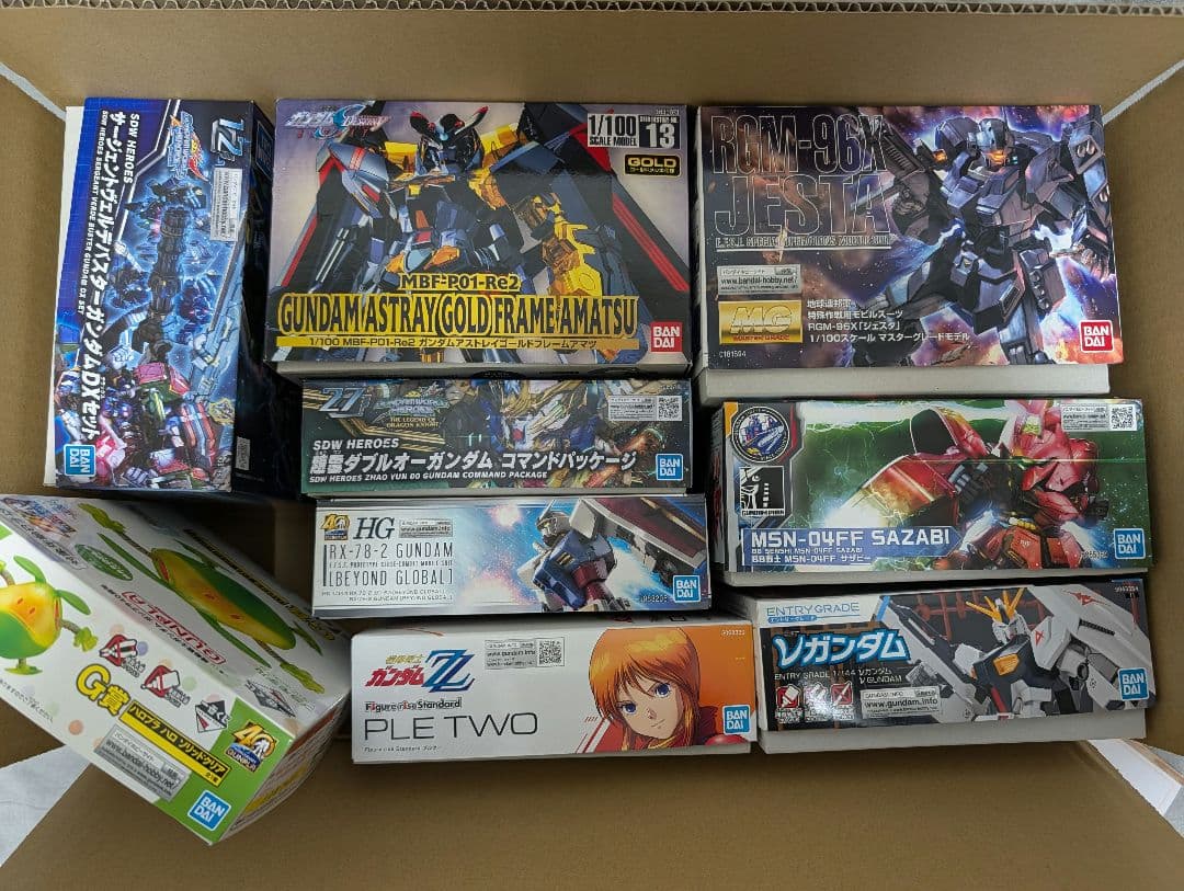 ガンプラHG MG SD Frs　まとめ売り 10点セット