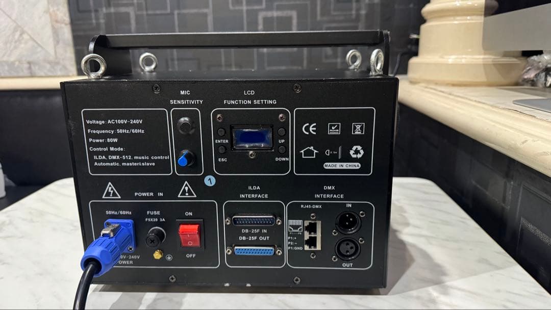 【未使用】RGBレーザー 3W DMX ILDA対応 業務用レーザー照明