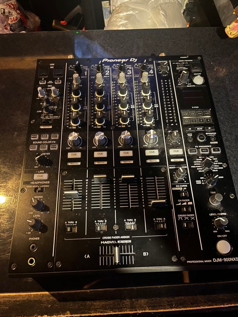 Technics ターンテーブル2台 + ミキサーDJM-900NXS