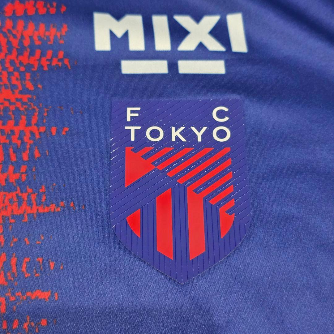 FC東京　マルセロ・ヒアン　ユニフォーム　160　ニューバランス　青　Jリーグ