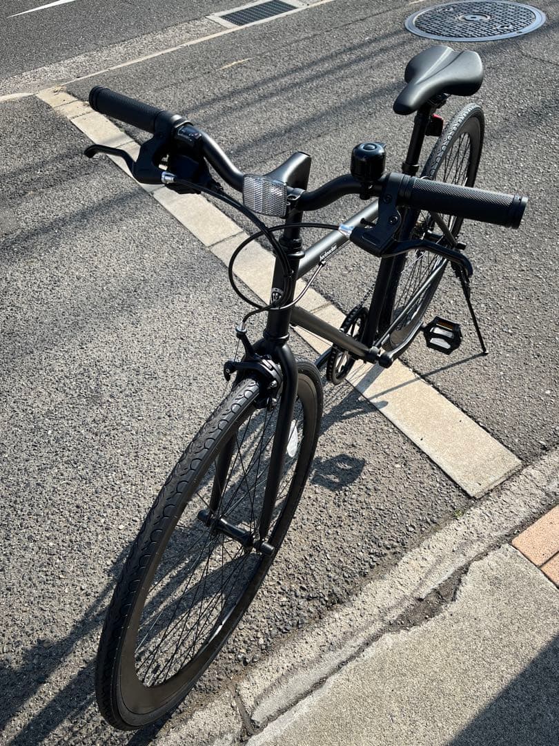 【新車】　クロスバイク　backpacker.snake マットブラック