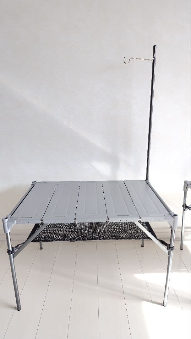 GUAPO アウトドアテーブル 2台＋‪連結天板 折りたたみ 廃番