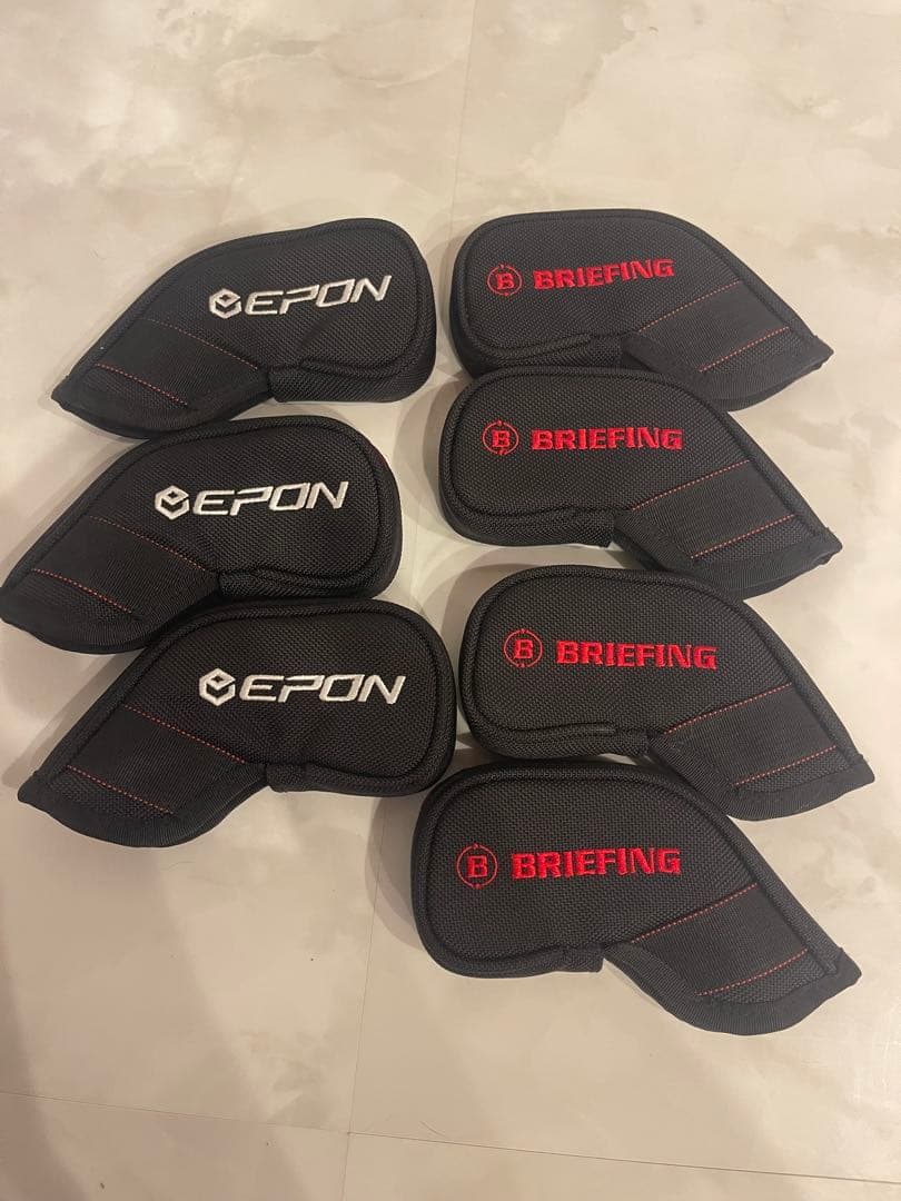 【限定】エポン×ブリーフィング コラボ アイアンセット 4-PW 7本セット