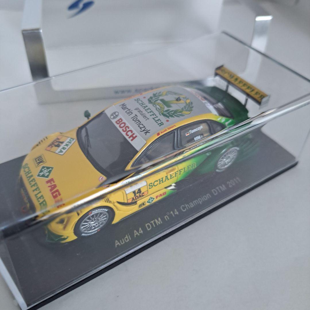 スパークモデル アウディ A4 DTM チャンピオン 2011 スパーク