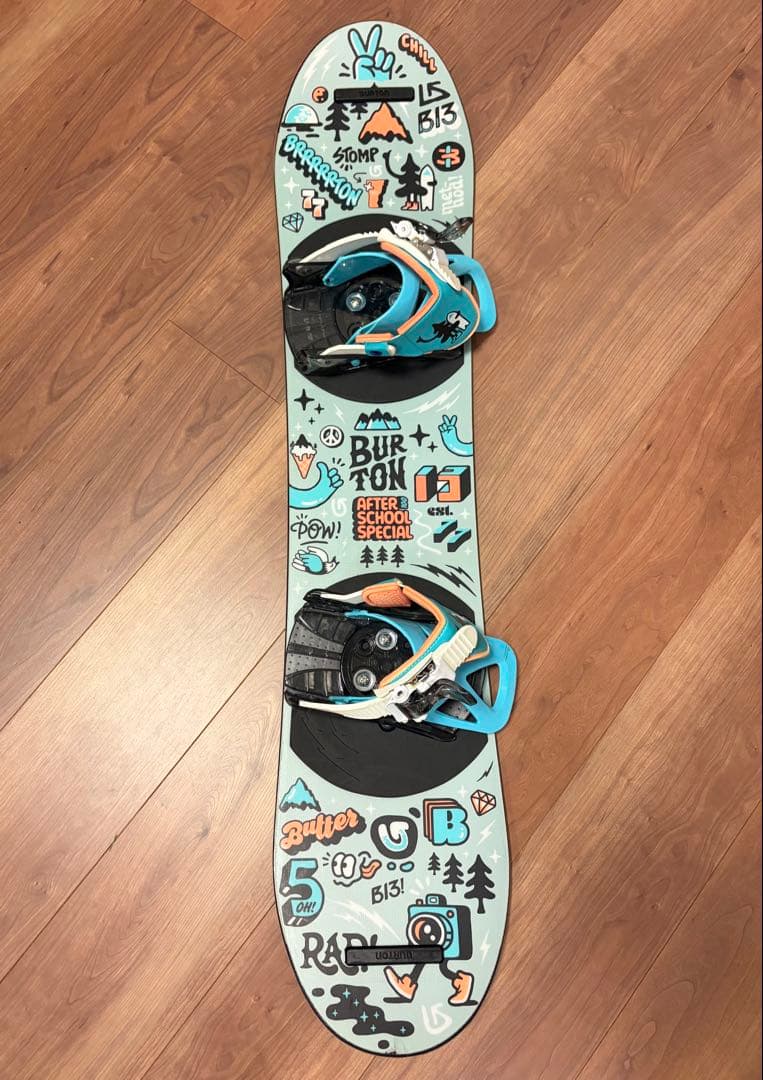 Burton バートン キッズ スノーボードバインセット アフタースクール100