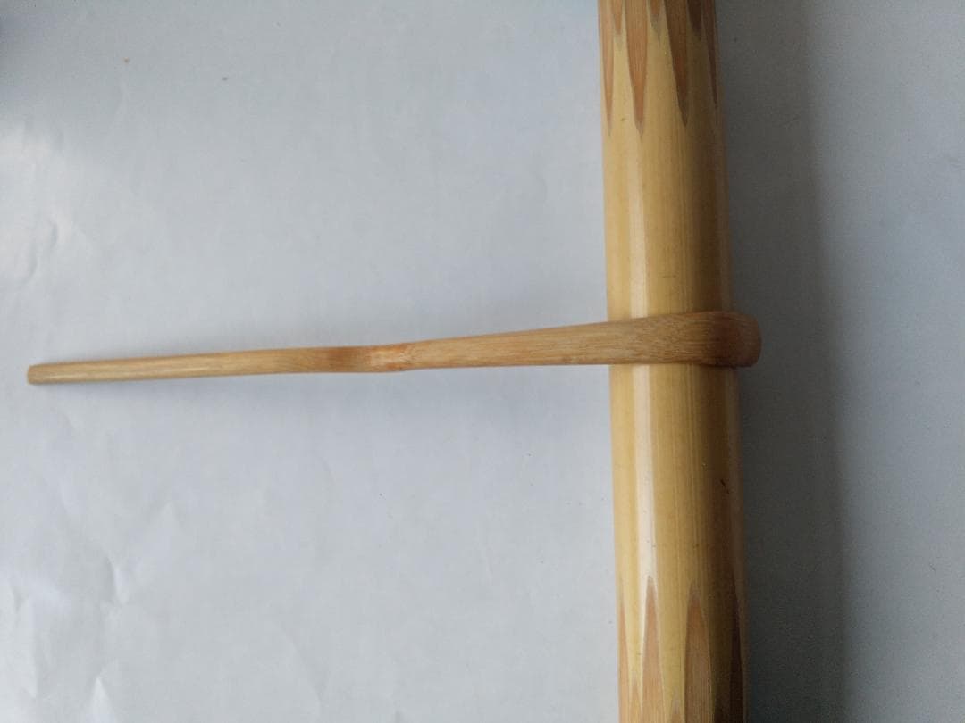 茶杓 大徳寺塔頭 高桐院 上田義山 和尚 作 銘「 閑居 」 共箱 茶道具 美品