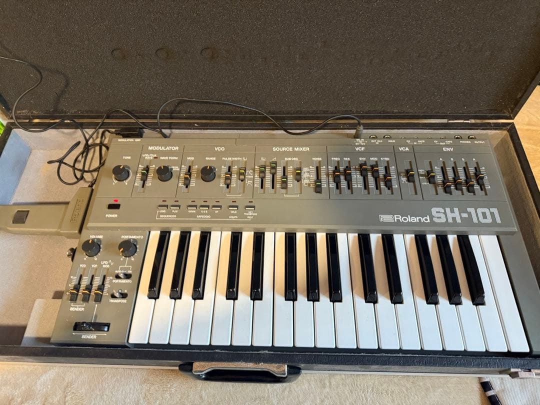 最終値下げ！【超美品中古】Roland SH-101 アナログシンセサイザー