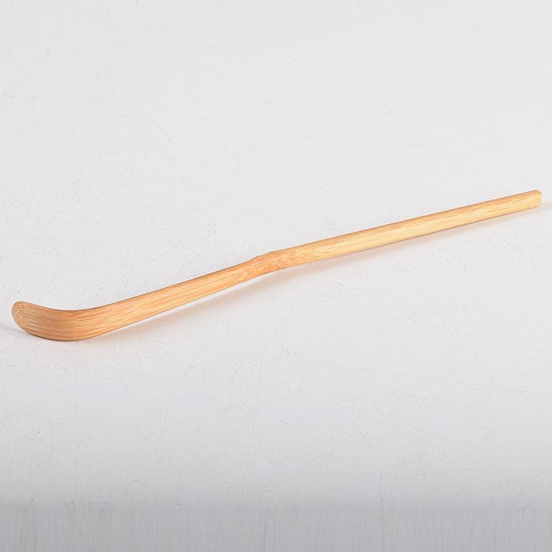 茶道具　影林宗篤作　茶杓　銘つくし　前大徳　佐藤朴堂書付　共筒共箱　C　8914