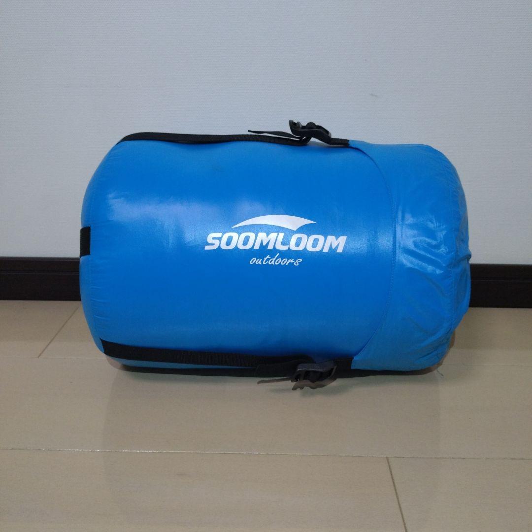 Soomloom 寝袋 マミー型 シュラフ 1,000g