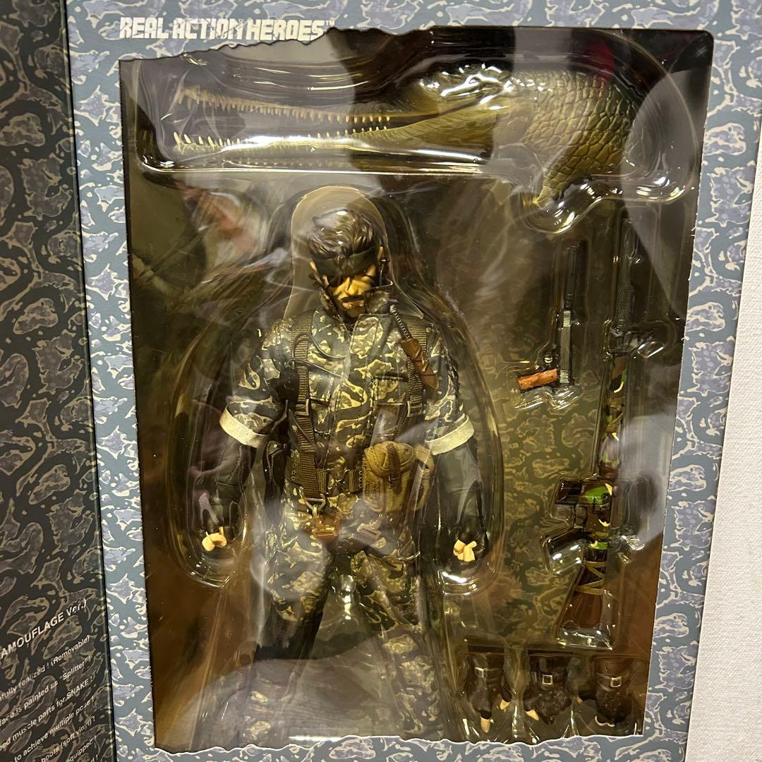 未開封 RAH メタルギアソリッド3 スネーク イーター カモフラージュVer.