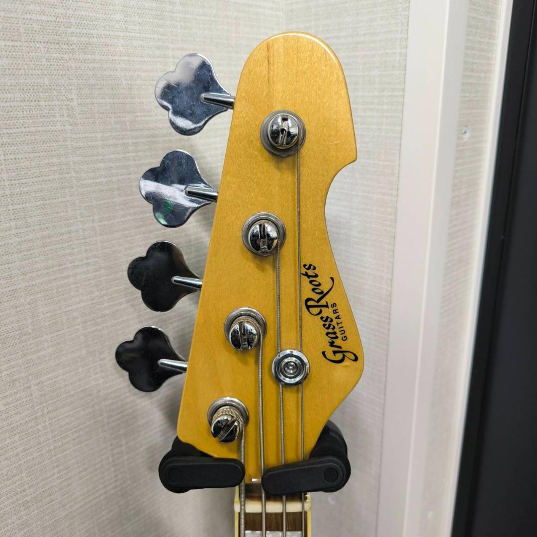 GrassRoots G‑AMAZE エレキベース Jazz Bass ブラック