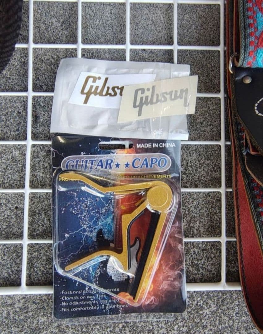 美品 Hummingbird PU付エレアコ G社シール２枚 USAストラップ