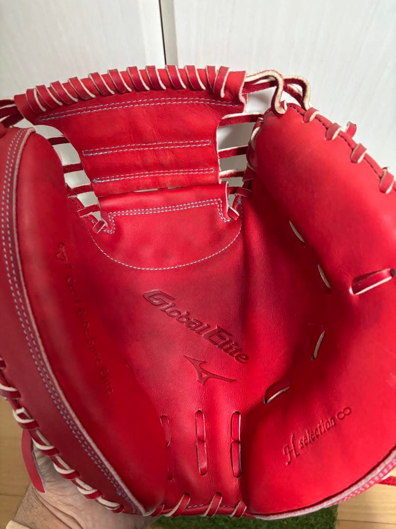 硬式用　ミズノ　ダイバーシティブルー　グローバルエリート　キャッチャーミット